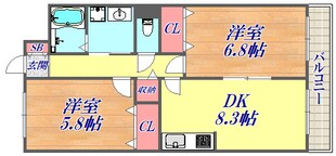 レカレクションの物件間取画像